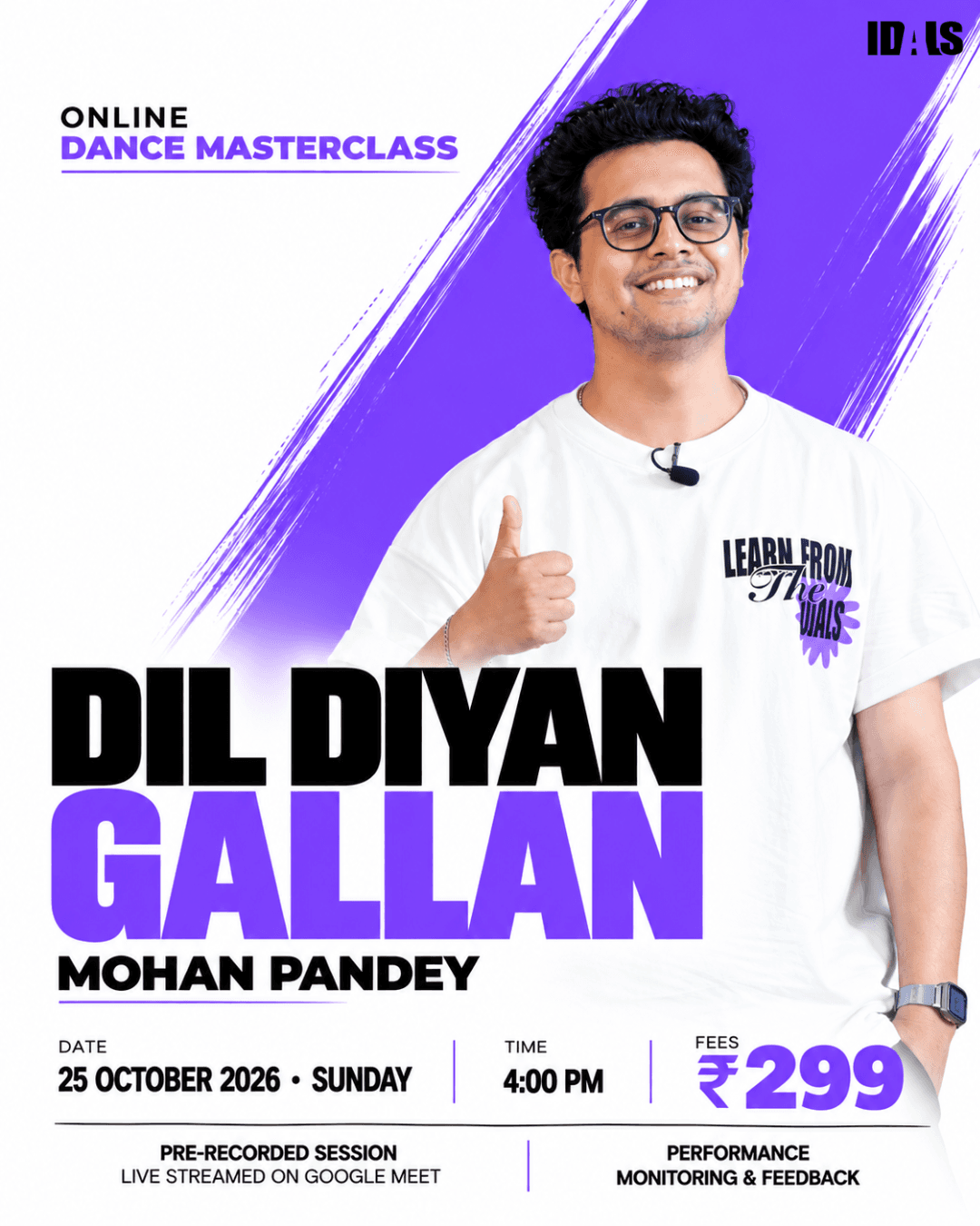 Master Class by Mohan Pandey - Dil Diyan Gallan